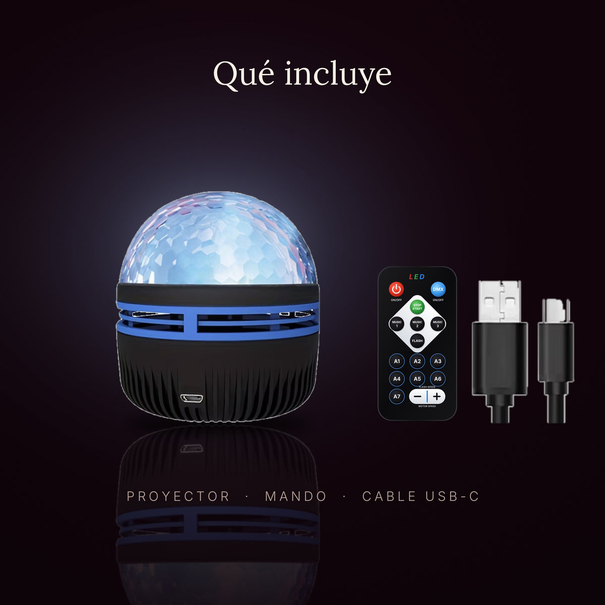 Proyector auroras boreales
